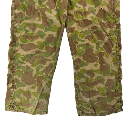 Vintage 80s Ranger duck camo OG107 style pants (36x28)