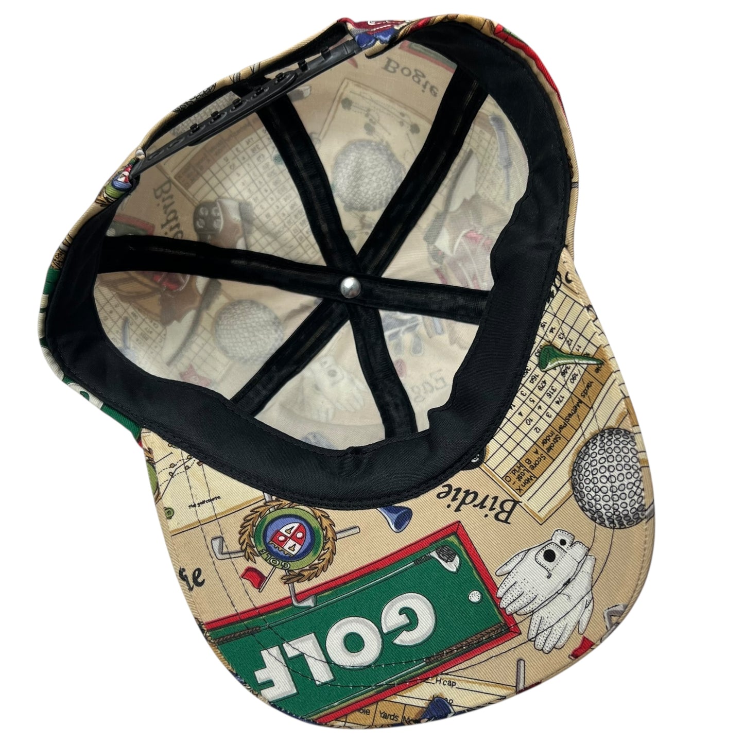 Vintage 90s Golf all over print SnapBack