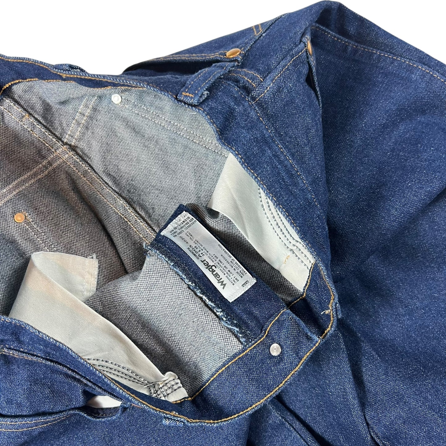 Vintage 90s Wrangler Pro Rodeo Cowboy Cut dark wash denim jeans (34x36) DS NWT