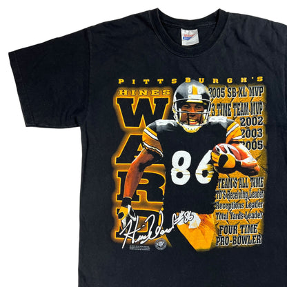 2008 Pittsburgh Steelers Hines Ward tee (M)