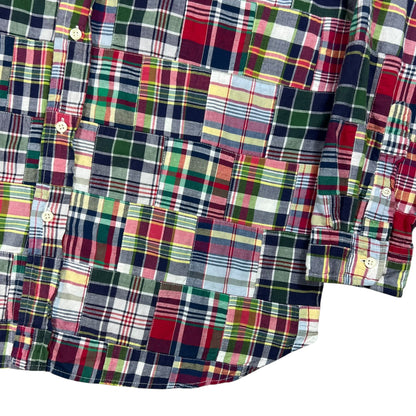 Vintage Y2K American Living Madras button up shirt (XL)