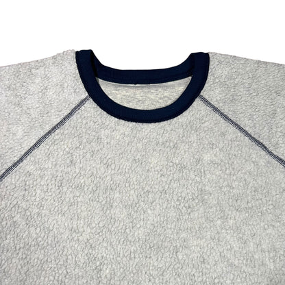 Patagonia reversible shearling deep pile oatmeal fleece crewneck (L)