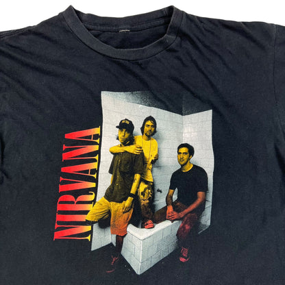 2008 Nirvana retro Kurt Cobain band tee (L)