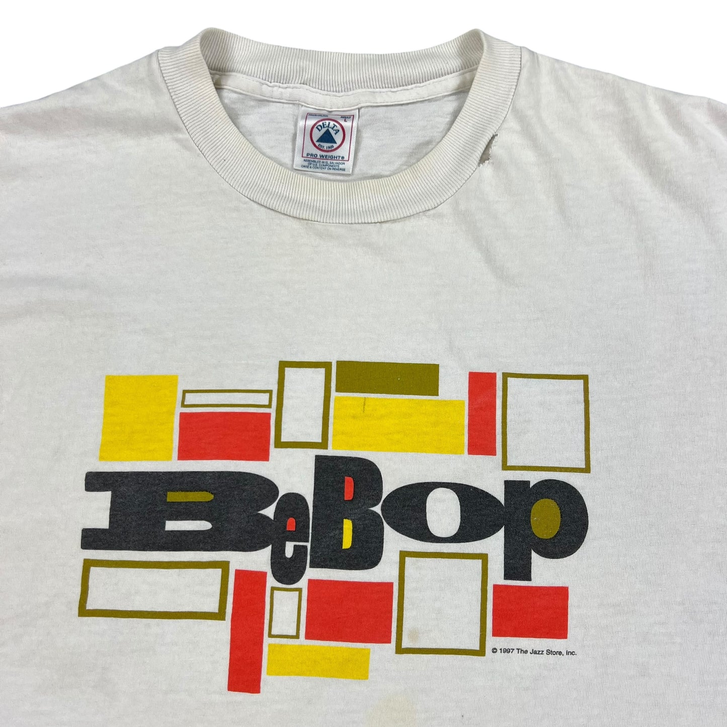 Vintage 1997 BeBop The Jazz Store tee (L)