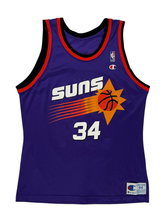 Vintage 90s Champion Phoenix Suns Charles Barkley jersey (L)