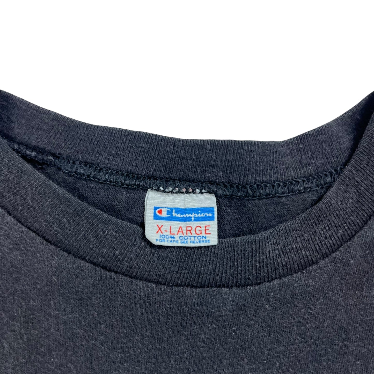 Vintage 1979 Champion blue bar Pittsburgh Steelers Super Bowl champs tee (L)