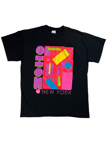 Vintage 90s SOHO New York City art tee (XL)