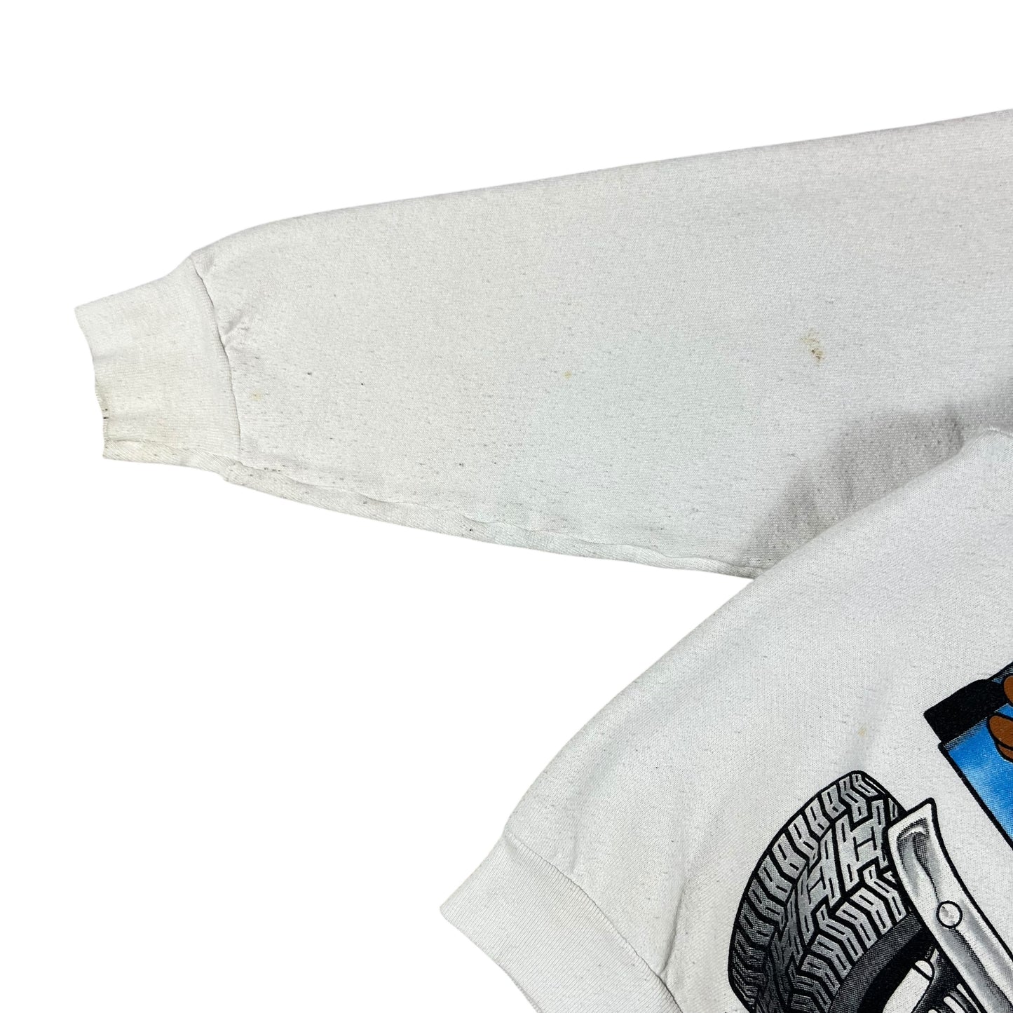 Vintage 1993 Looney Tunes Jeep Wrangler Break Through crewneck (L)