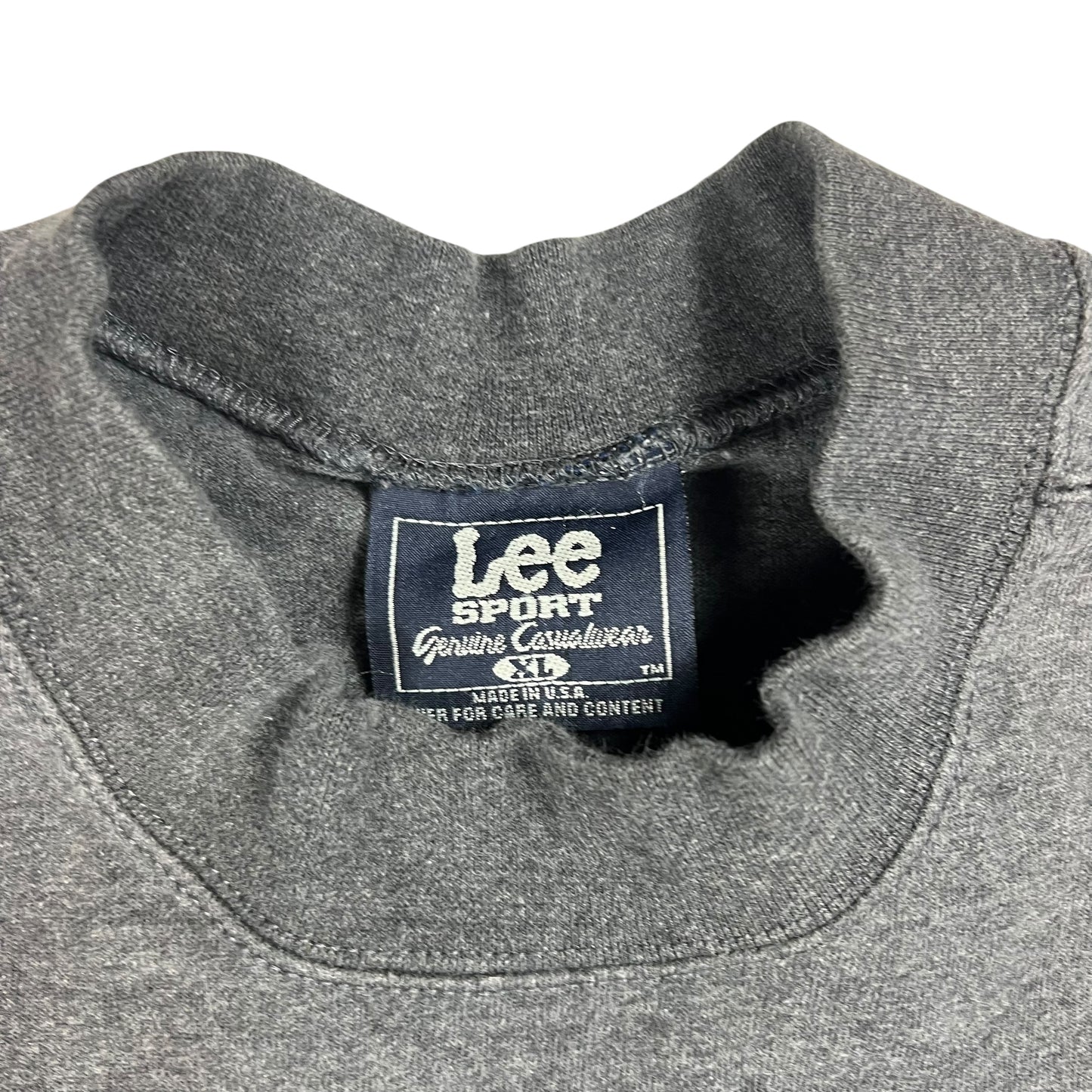 Vintage 90s Lee Pittsburgh Steelers long sleeve mock neck shirt (XL)