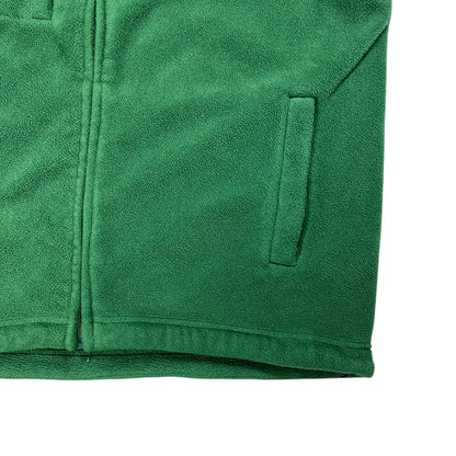 Vintage 90s Polo Ralph Lauren green fleece vest (M)
