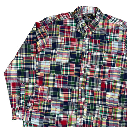 Vintage Y2K American Living Madras button up shirt (XL)