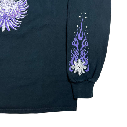 Vintage 2005 Warren Haynes Christmas Jam long sleeve print shirt (L)