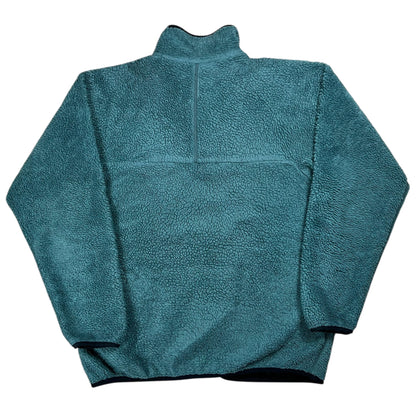 Vintage 1996 Patagonia Deep Pile Retro Cardigan Green fleece jacket (L)