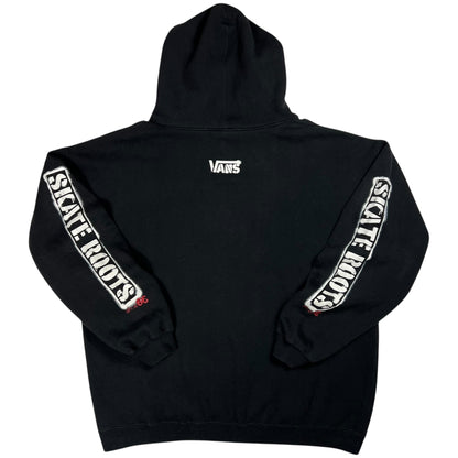 Vintage 90s Vans Skate Roots Off the Wall sleeve print hoodie (XL)