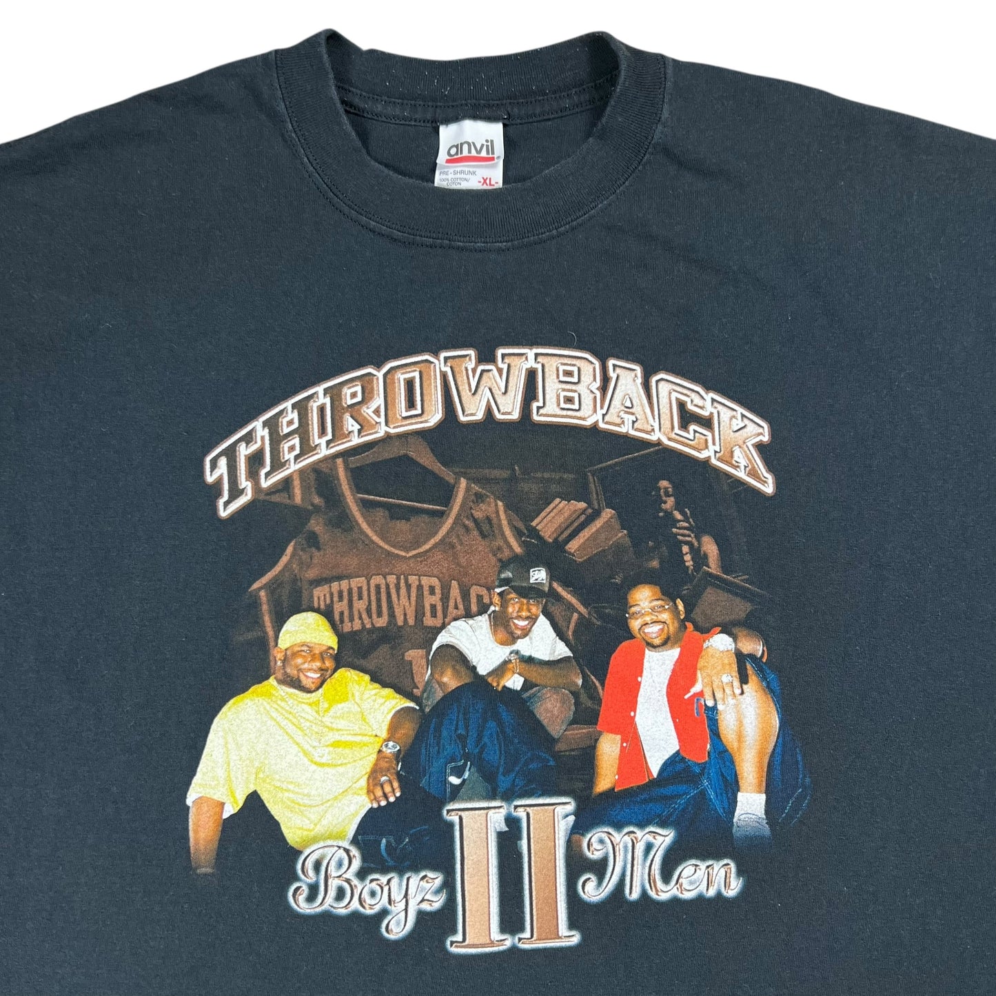 Vintage 2004 Boyz 2 Men Throwback tour rap tee (XL)