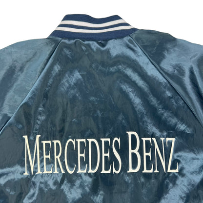 Vintage 90s Mercedes Benz satin jacket (L)