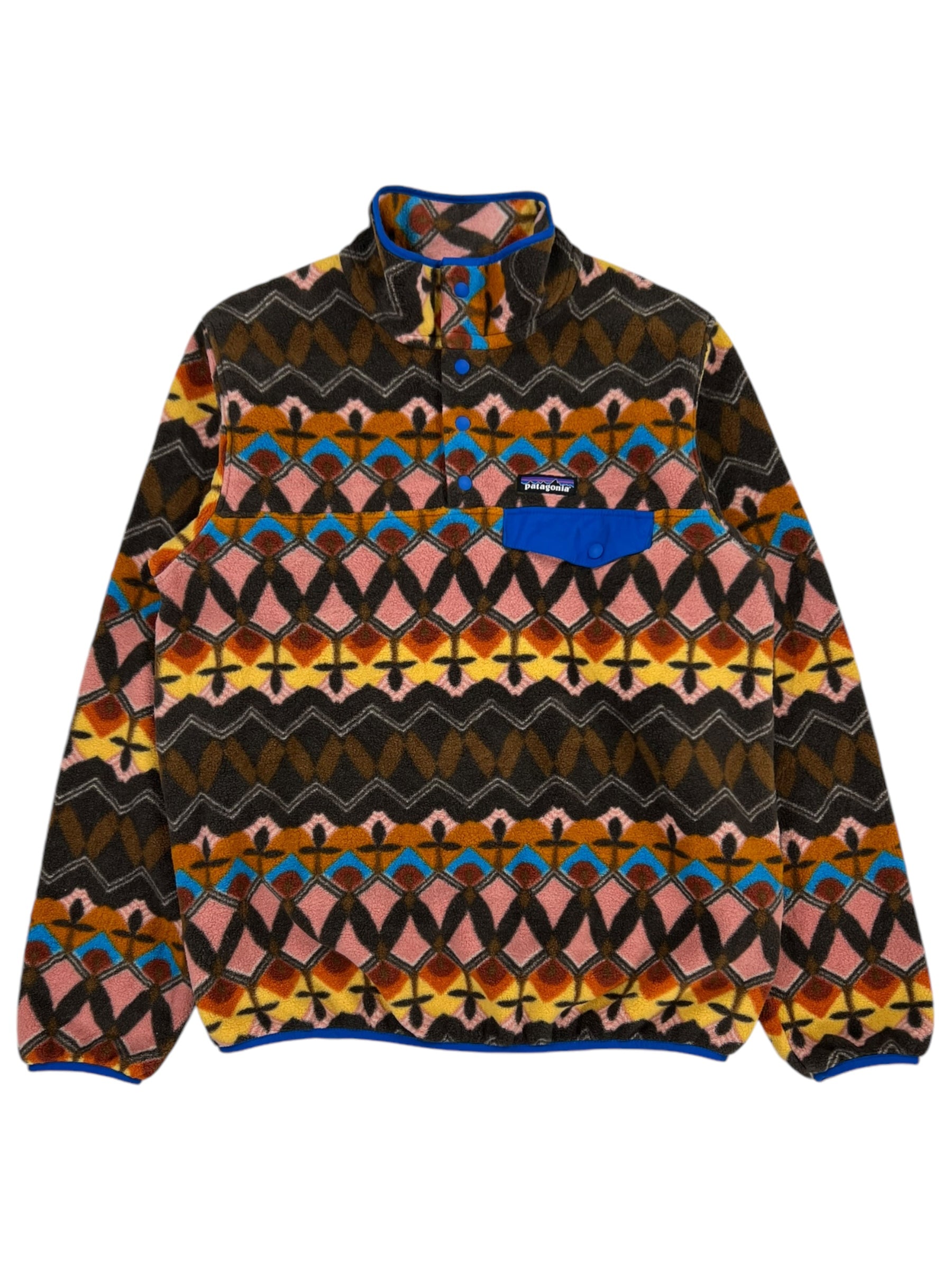 2021 Patagonia Synchilla Aztec snap T fleece M The Retro Recovery