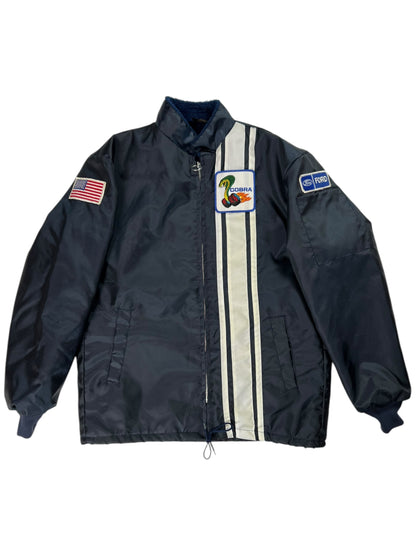 Vintage 1970s Ford Shelby Cobra lined jacket (M)