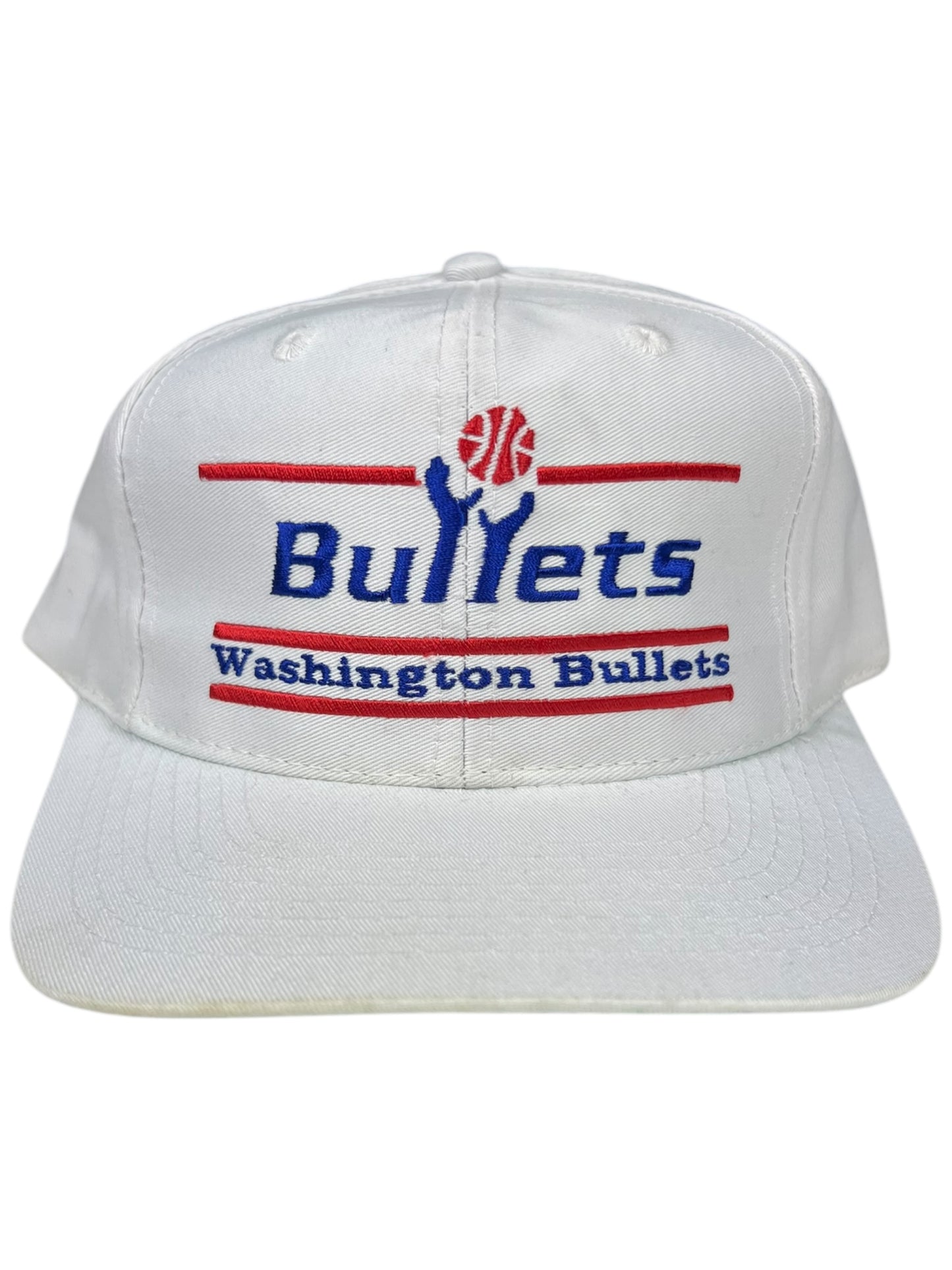 Vintage 90s The Game Washington Bullets Split Bar NBA SnapBack