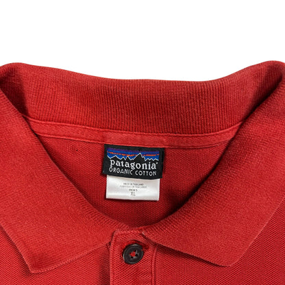 Vintage Y2K Patagonia organic cotton rugby polo shirt (XL)