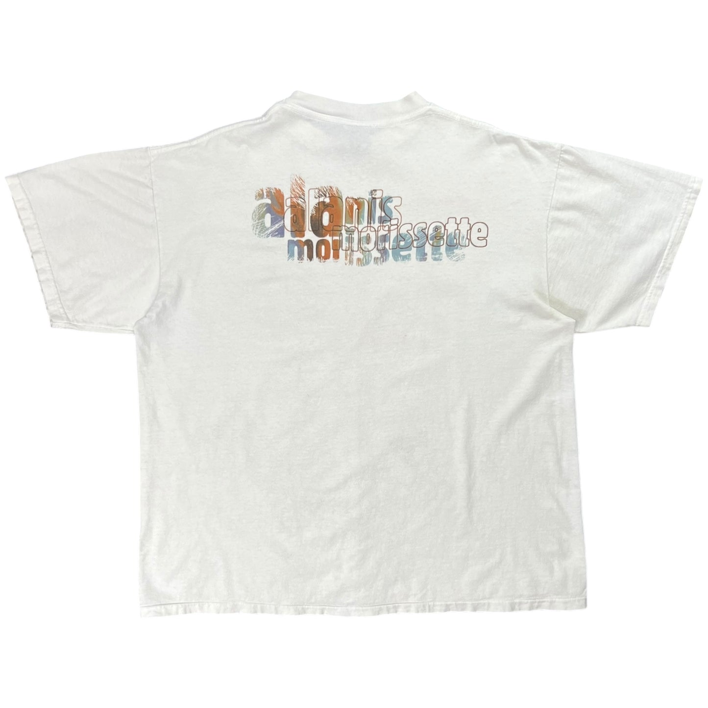 Vintage 1996 Alanis Morisette Jagged Little Pill Ironic Music Video tee (XL)