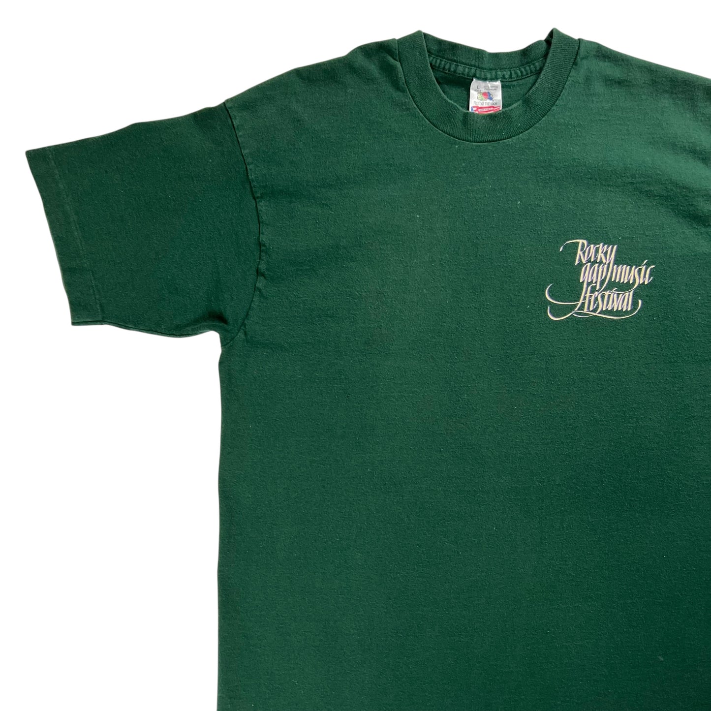 Vintage 90s Rocky Gap Music Festival Fruit of the loom tee shirt shirt (L)