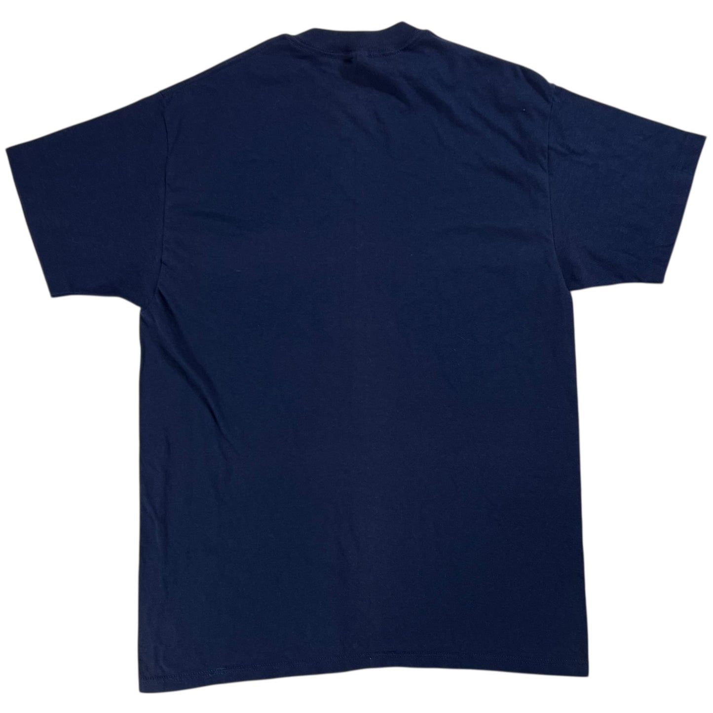 Vintage 80s Sportswear navy blue worn pocket tee (M)