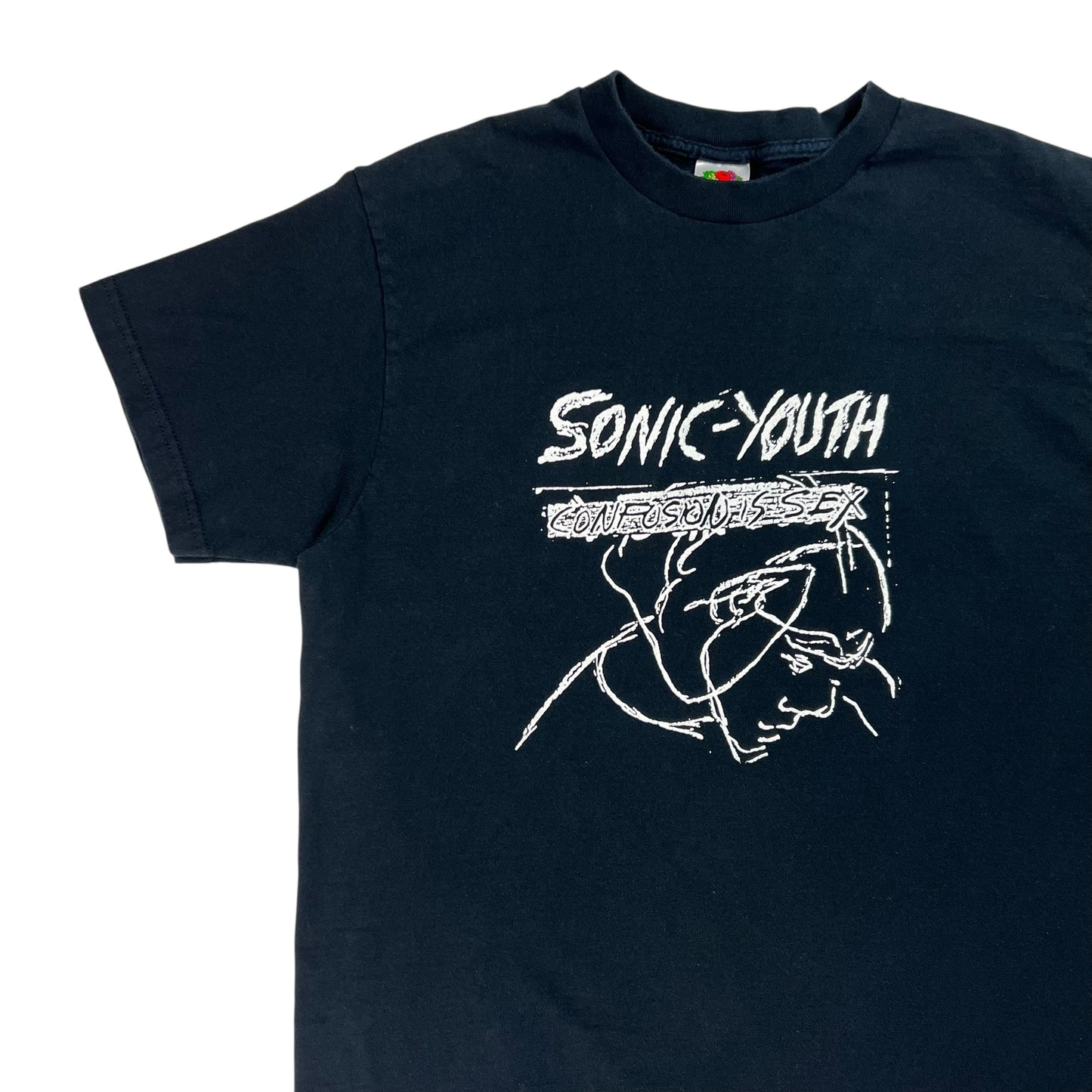 Vintage Y2K Sonic Youth Confusion Is Sex band tee (L)