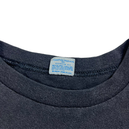 Vintage 1979 Champion blue bar Pittsburgh Steelers Super Bowl champs tee (L)