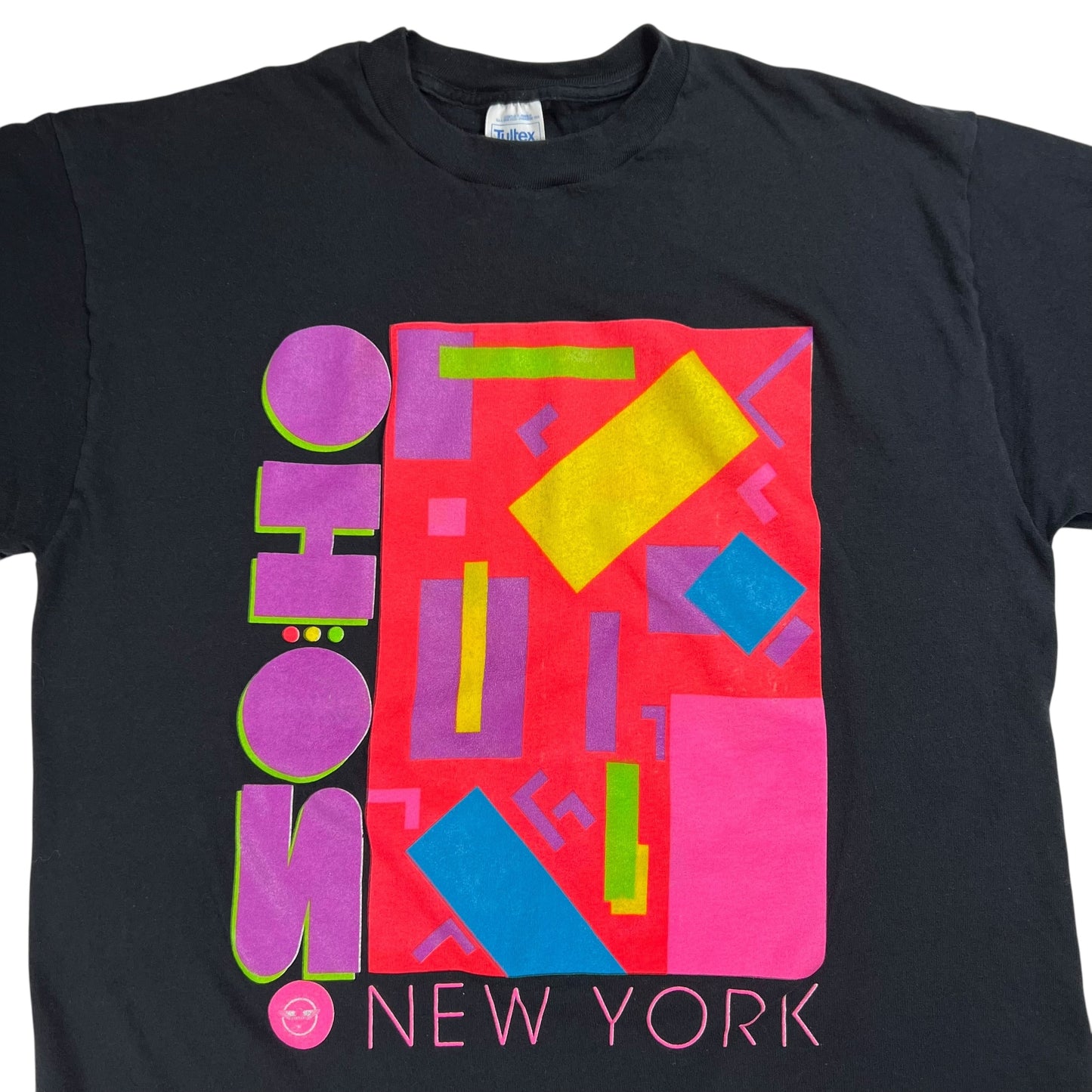 Vintage 90s SOHO New York City art tee (XL)