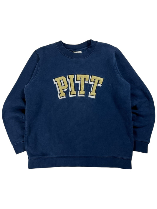 Vintage Y2K Adidas UPitt University of Pittsburgh Panthers crewneck (S)