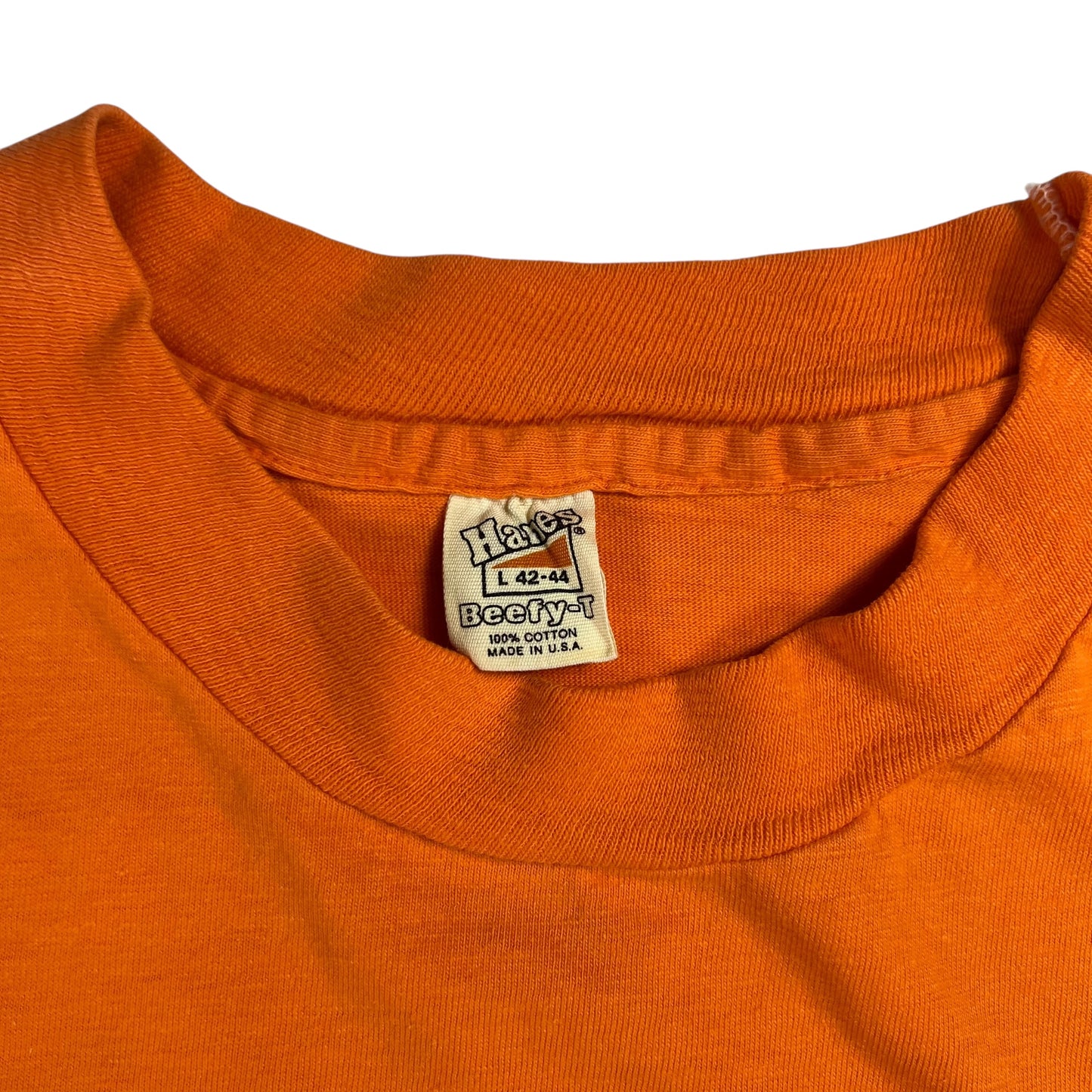 Vintage 1970s Hanes South Padre Island Texas faded tee (L)