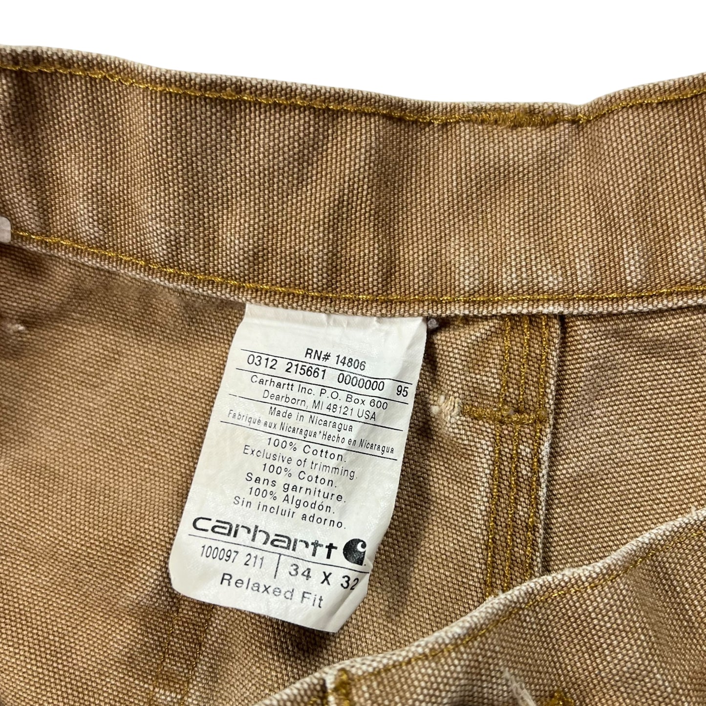Vintage Y2K Carhartt cargo pants (33x30)