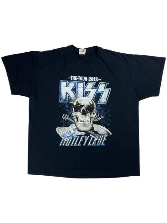 2012 KISS Motley Crue concert band tee (XL)