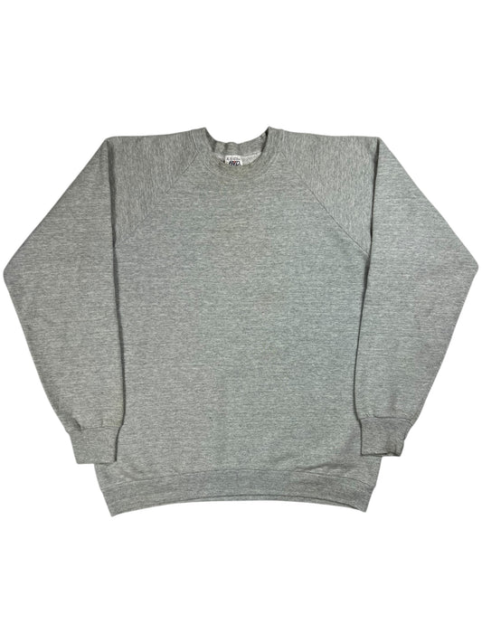 Vintage 90s BVD grey blank crewneck (L)