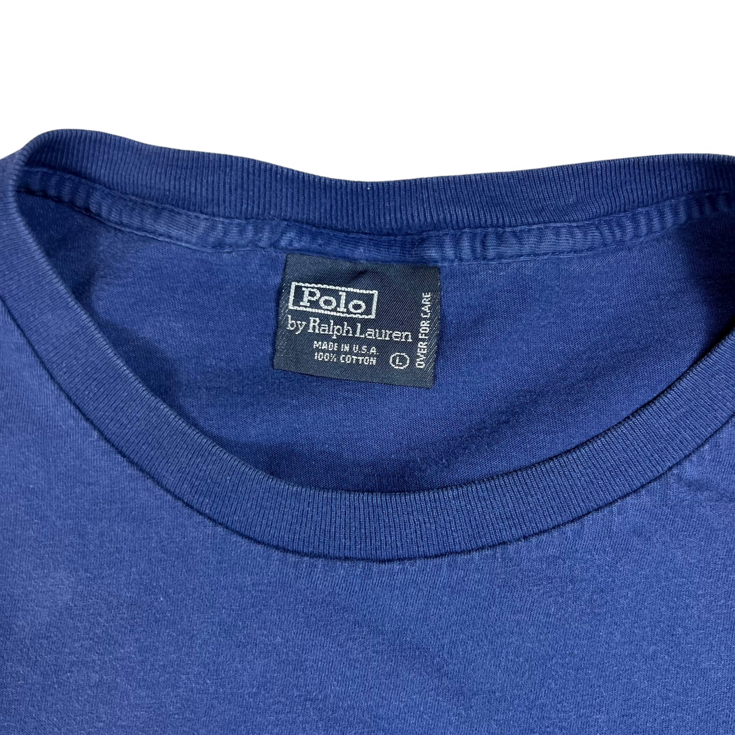 Vintage 90s Ralph Lauren Polo Bear faded tee (L)