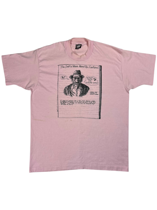 Vintage 1990 R. Robert Crumb Comix Hip Pocket Theatre tee (L)