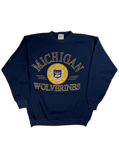 Vintage 90s University of Michigan Wolverines crewneck (M)