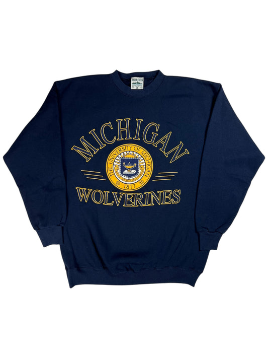 Vintage 90s University of Michigan Wolverines crewneck (M)