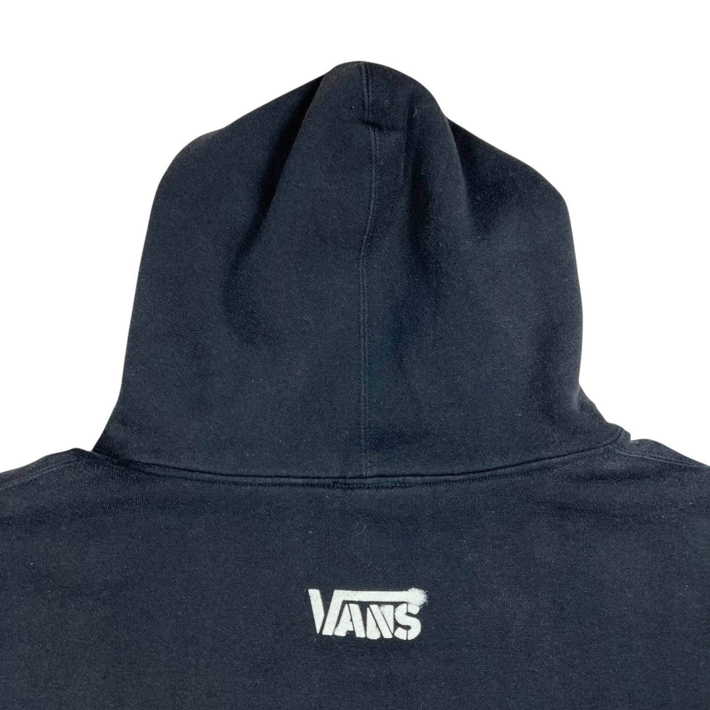 Vintage 90s Vans Skate Roots Off the Wall sleeve print hoodie (XL)