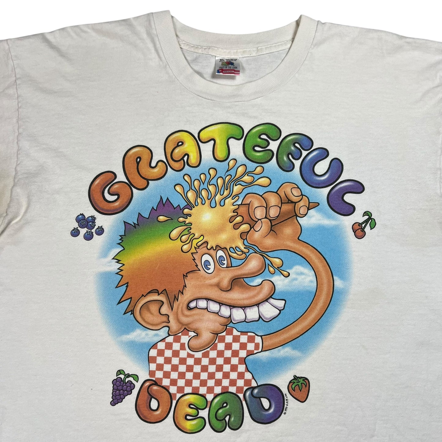 Vintage 1994 Grateful Dead Europe 72 Ice Cream Man band tee (XL)