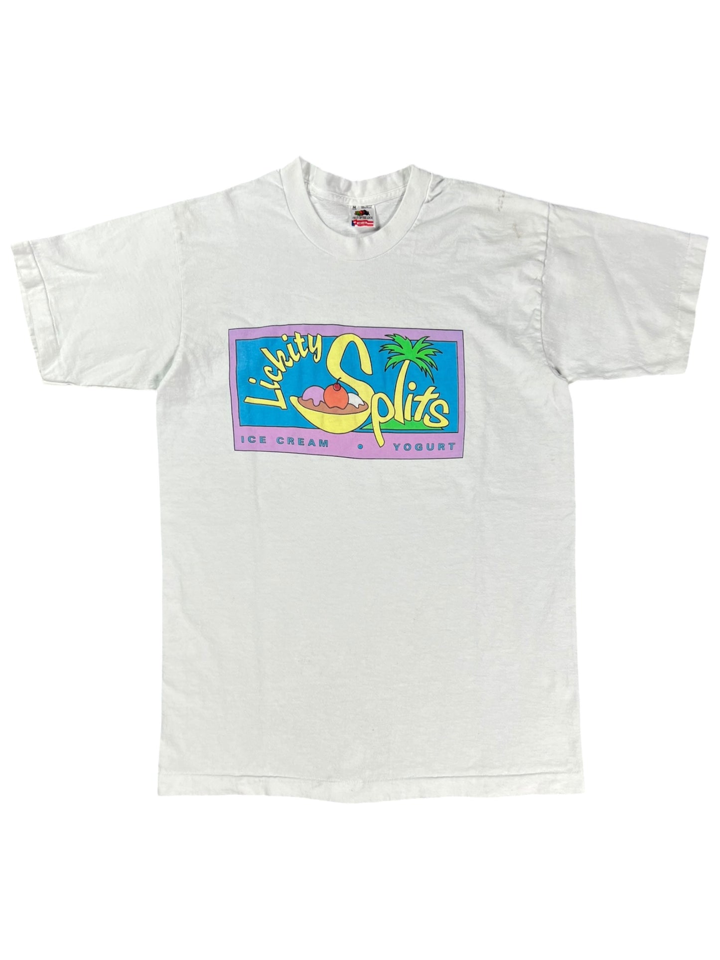 Vintage 90s Lickity Splits Ice Cream tee (M)