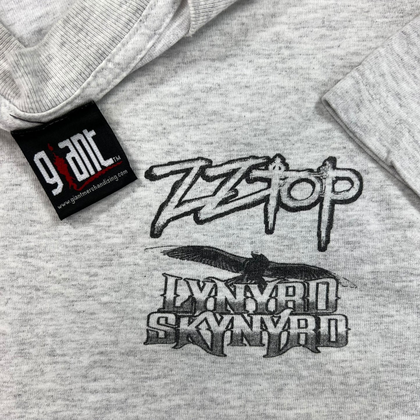 Vintage 90s GIANT ZZ Top Lynyrd Skynyrd band tee (L)