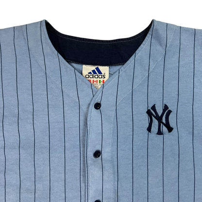 Vintage 90s Adidas New York Yankees over dye jersey (L)