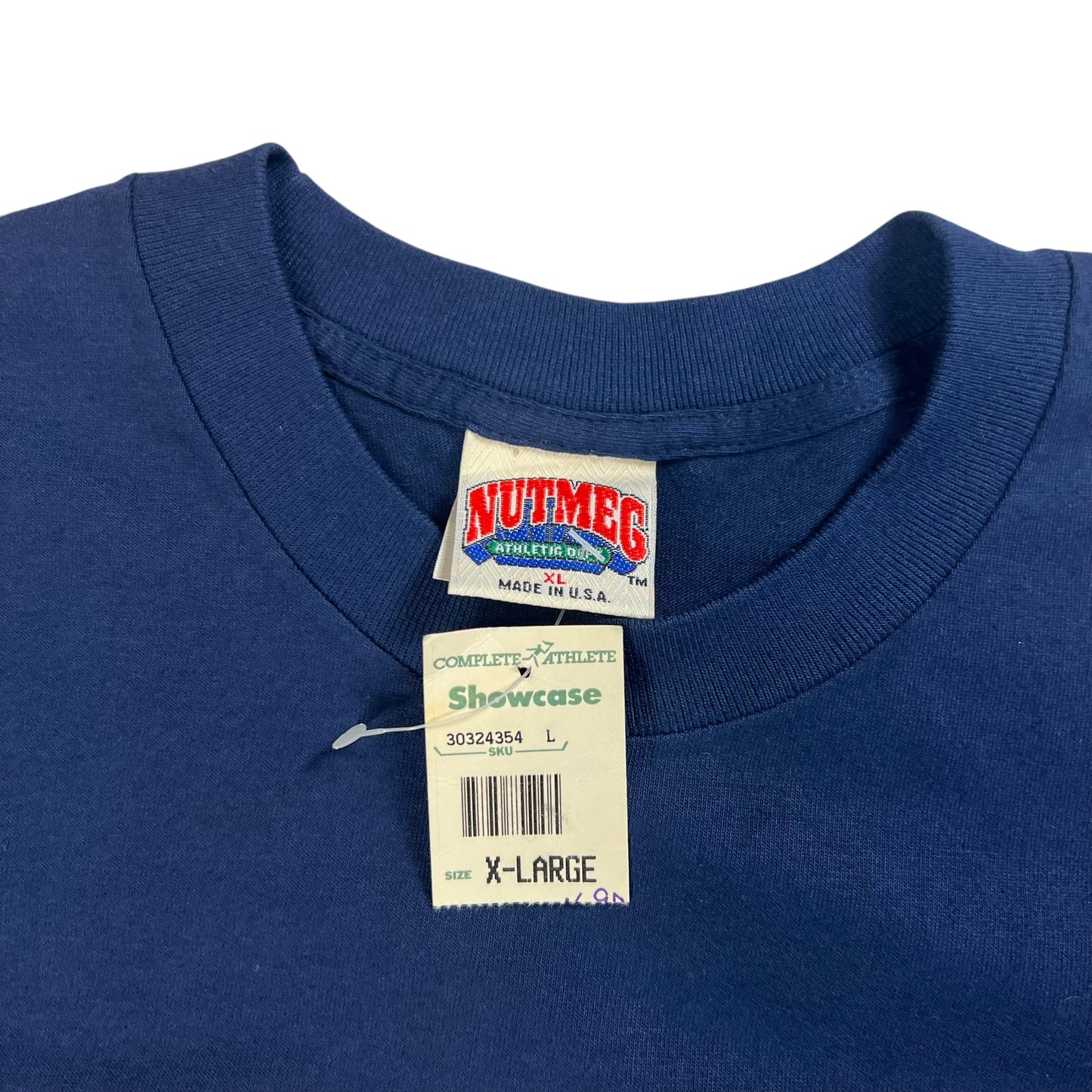 Vintage 90s Nutmeg Syracuse Orangemen basketball tee (XL) DS NWT
