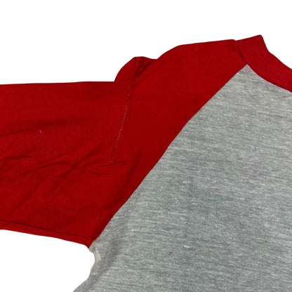 Vintage 1970s Enjoy Cocaine parody raglan drug tee (S)