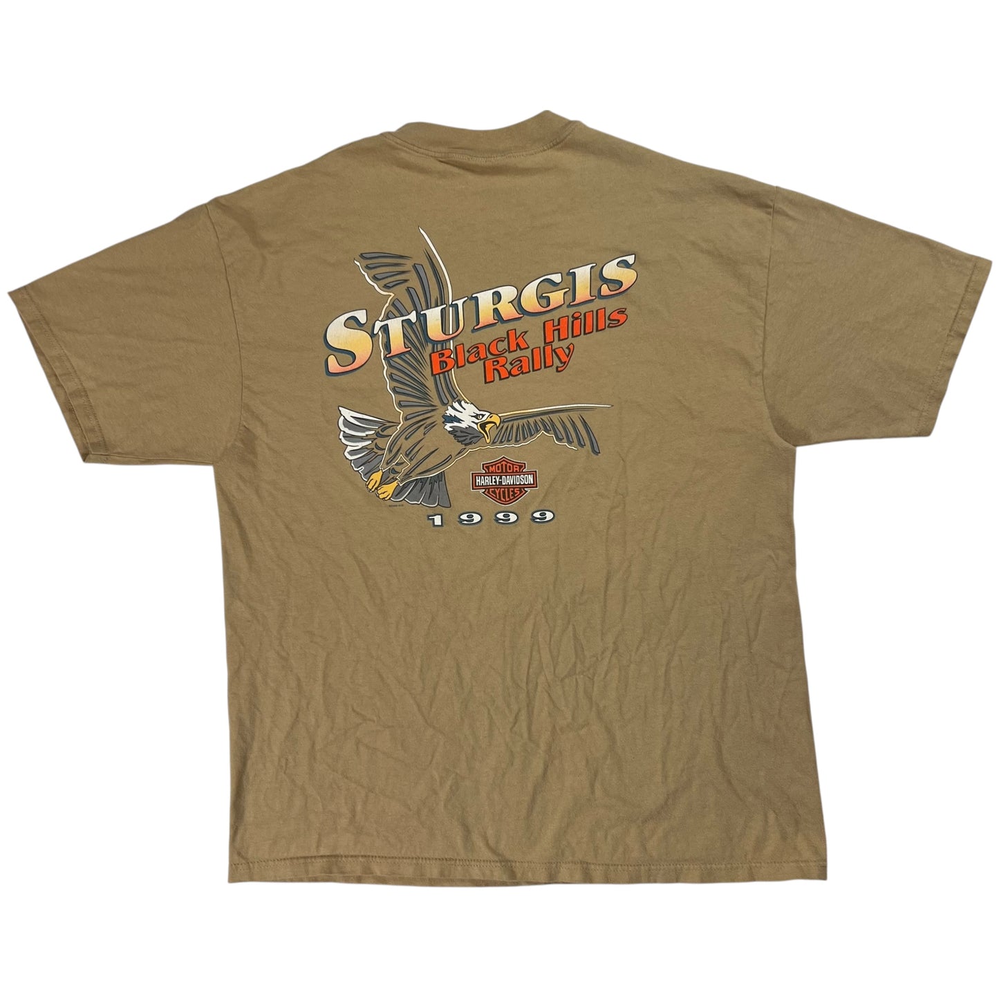 Vintage 1999 Harley Davidson Sturgis Black Hills Biker Rally tee (XL)