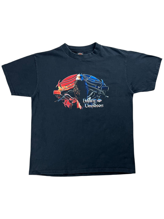 Vintage 1999 Harley Davidson Motorcycles Eagle Pennsylvania tee (XL)