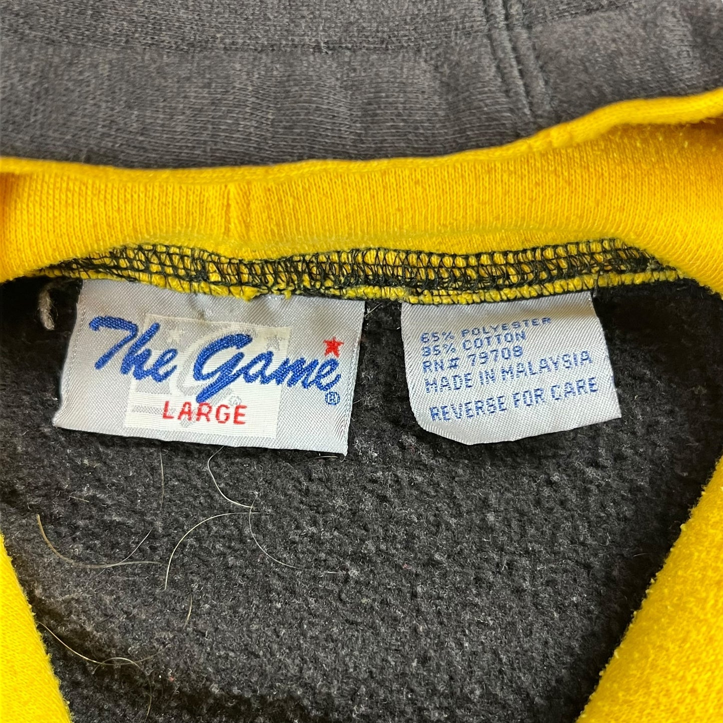 Vintage 90s The Game Pittsburgh Steelers NFL hoodie (XL)