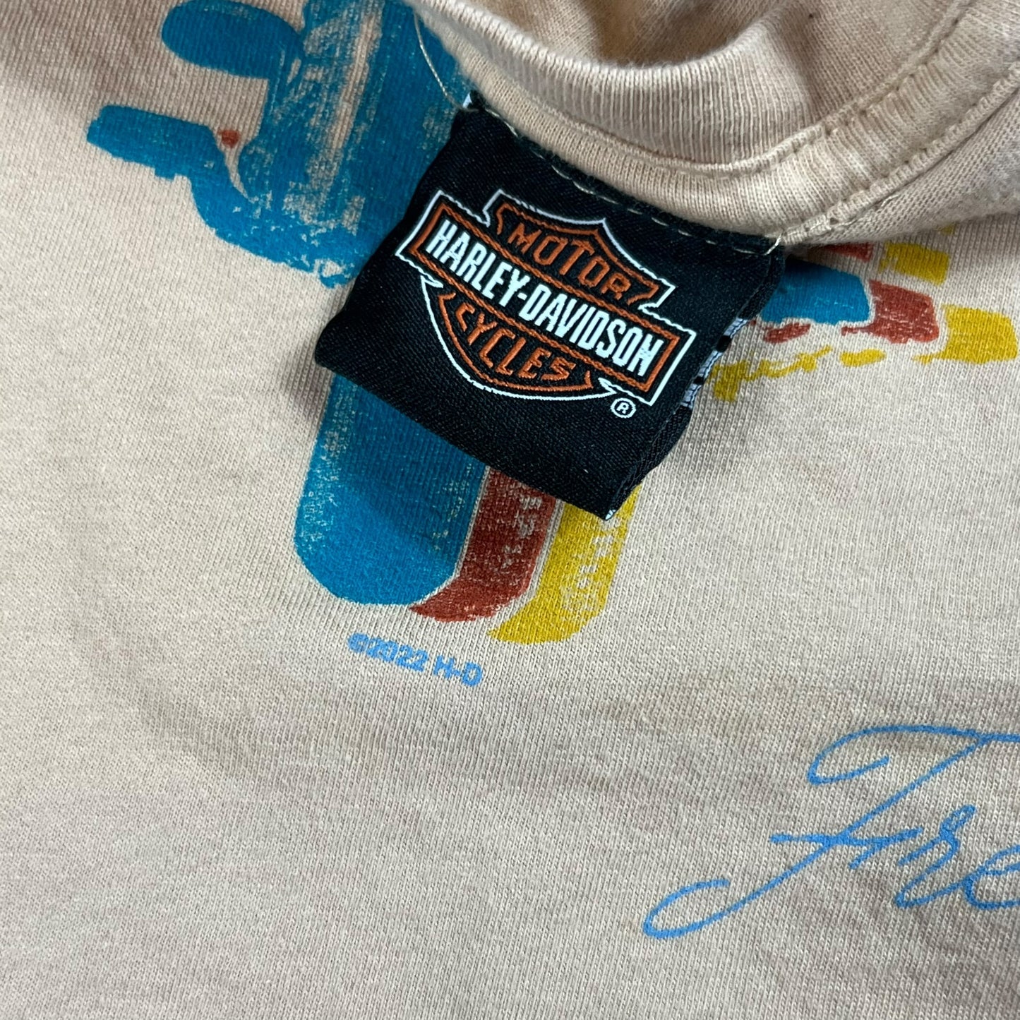 2022 Harley Davidson Motorcycles 1903 Femme biker tee (L)